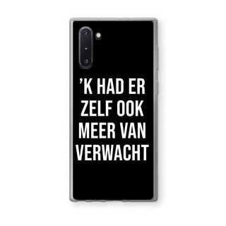 Meer verwacht  - Zwart