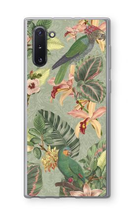 Tropical jungle parrot