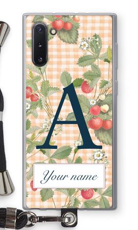 Monogram Strawberries