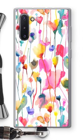 Vilda färgglada blommor