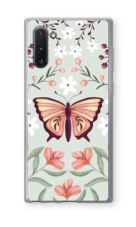 Butterfly in a floral world