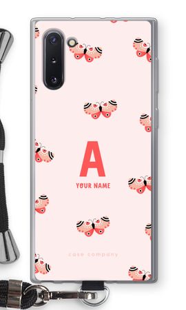 Rosy Butterflies Monogram