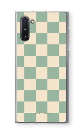 Checkered Mint, Mehki ovitek Samsung Galaxy Note 10