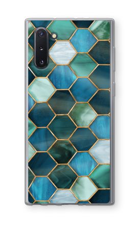 Hexagons in stained glass