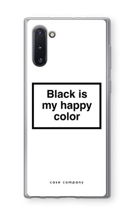 Black is my happy color