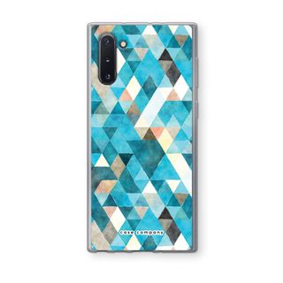 Coloured triangles blue