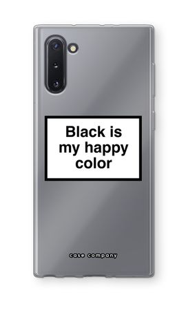 Black is my happy color
