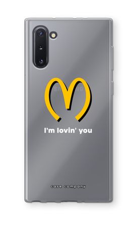 I'm lovin' you