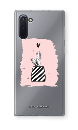 Black and white cactus