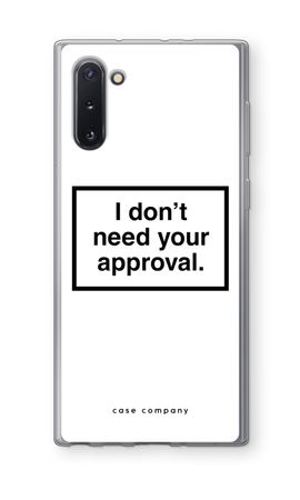 Don't need approval