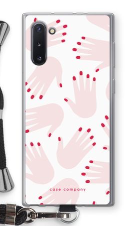 Hands pink