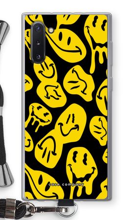 Smeltende smiley - Geel