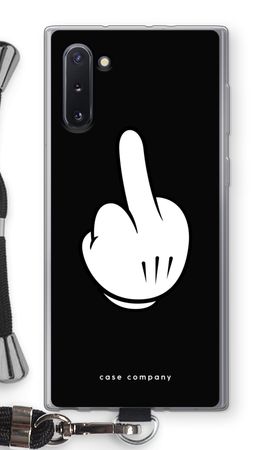 Middle finger black