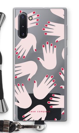 Hands pink