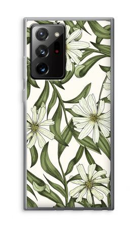 White flower pattern