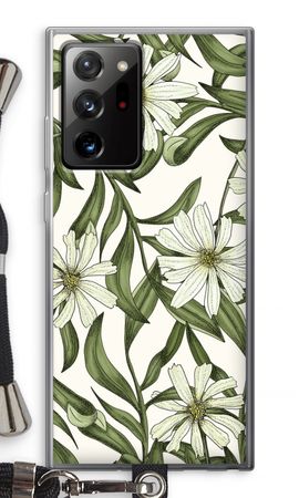 White flower pattern