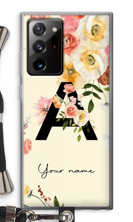 Flirty Flowers Monogram