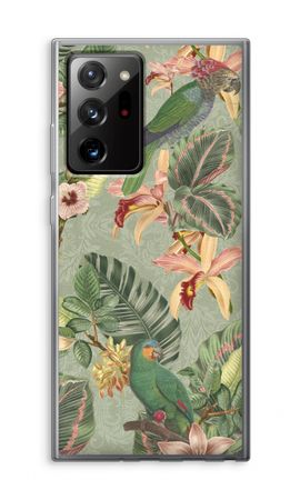 Tropical jungle parrot