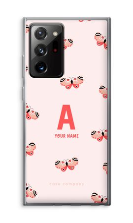 Rosy Butterflies Monogram