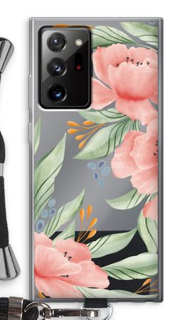 Fleurs roses douces