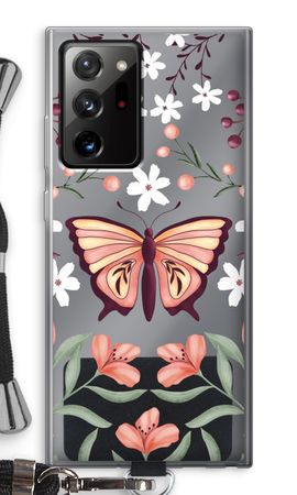 Butterfly in a floral world
