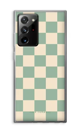 Checkered Mint, Samsung Galaxy Note 20 Ultra weiche Hülle