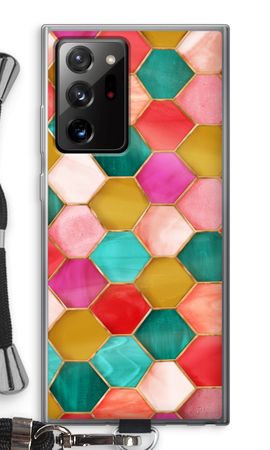 Hexagons in stained glass