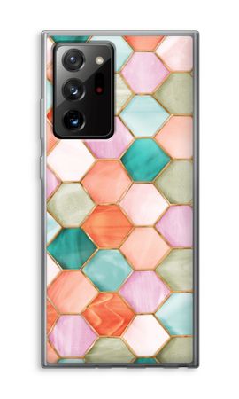 Hexagons in stained glass