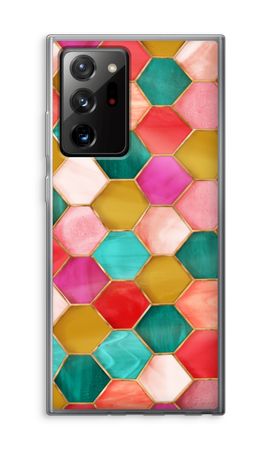 Hexagons in stained glass