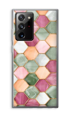 Hexagons in stained glass