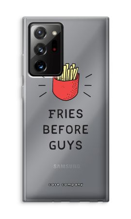 Fries before guys