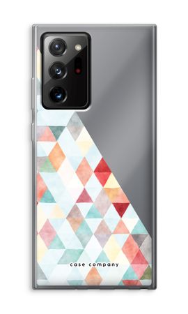 Coloured triangles pastel