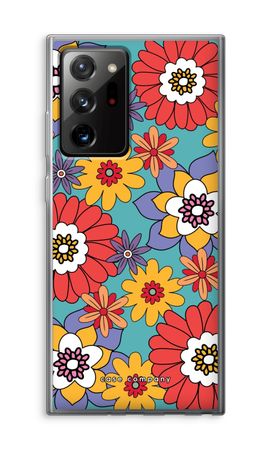 Retro Flowers - Blue