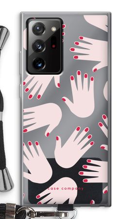 Hands pink