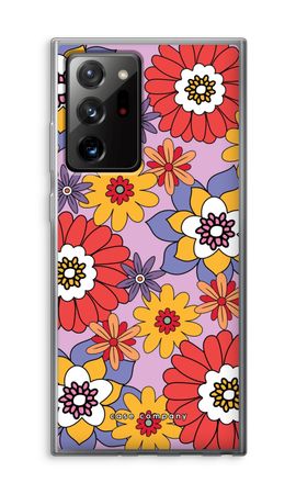 Retro Flowers - Purple