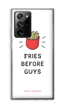 Fries before guys