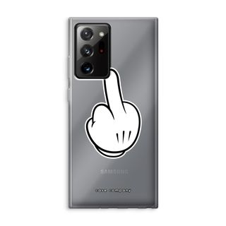 Middle finger white