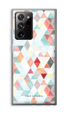 Coloured triangles pastel