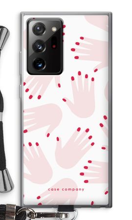 Hands pink