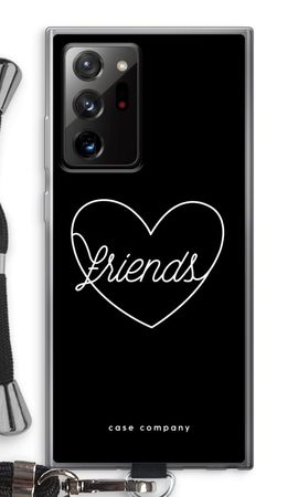 Friends heart black