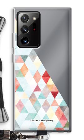 Coloured triangles pastel