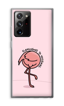 Flamingoes to voicemail