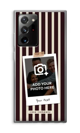 Polaroid - Retro, Samsung Galaxy Note 20 Ultra weiche Hülle