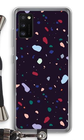 Dark Rounded Terrazzo