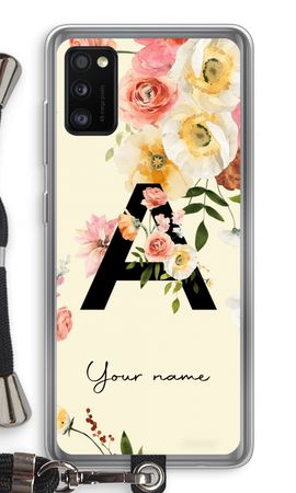 Flirty Flowers Monogram
