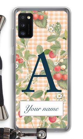 Monogram Strawberries