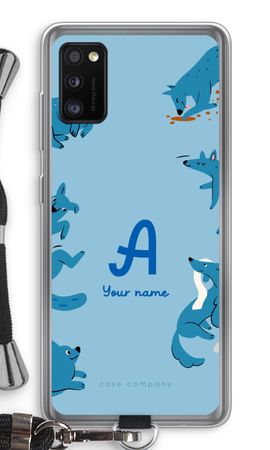 Playful Dogs Monogram