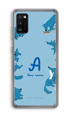 Playful Dogs Monogram