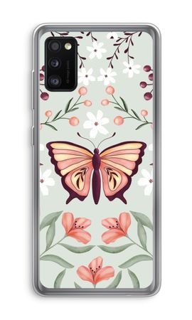 Butterfly in a floral world