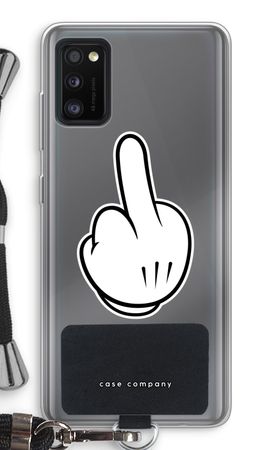 Middle finger white